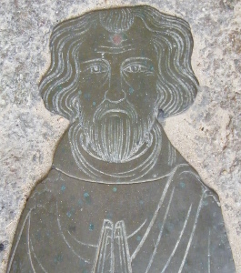 Felbrigg - St Margaret Simon de Felbrigg 1351 and wife Alice de Thorp Roger de Felbrigg 1380 and wife Elizabeth Scales brass 1380